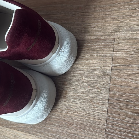 Alexander McQueen Sneakers white/cranberry - Picture 3 of 9